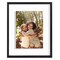 Americanflat Floating Aluminum Picture Frame - Sleek Aluminum Photo Frame for Wall Display - Black Metal Molded Frame - Shatter Resistant Glass - Hanging Hardware